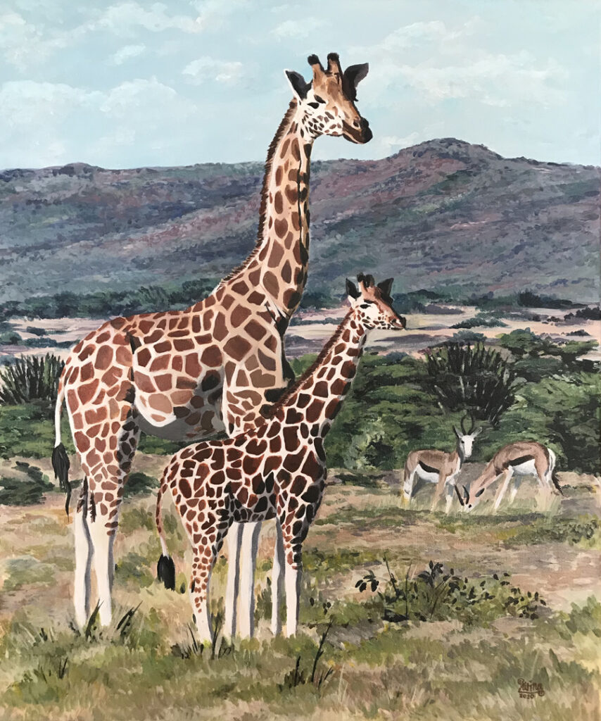 Giraffes Zarina Motovilov